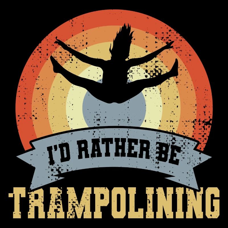 Trampolin Spruch