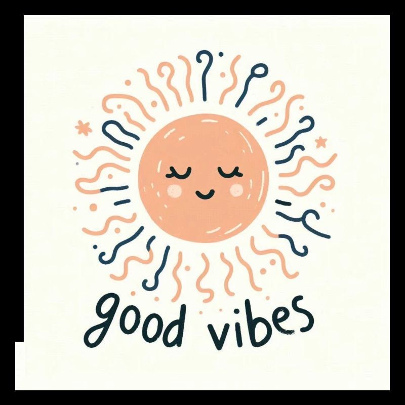 A contented sun