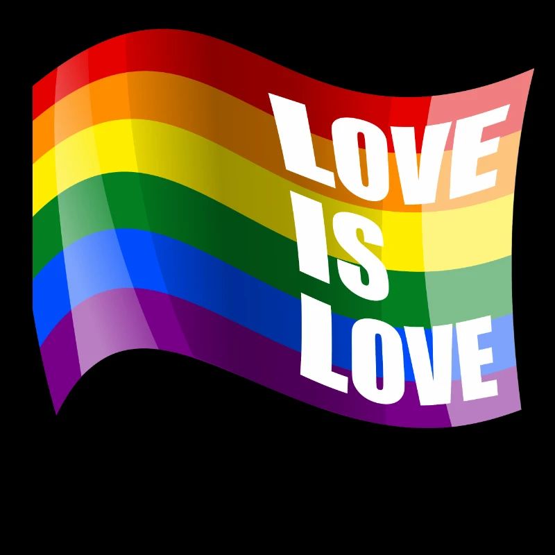 Regenbogen Liebe ist Liebe
