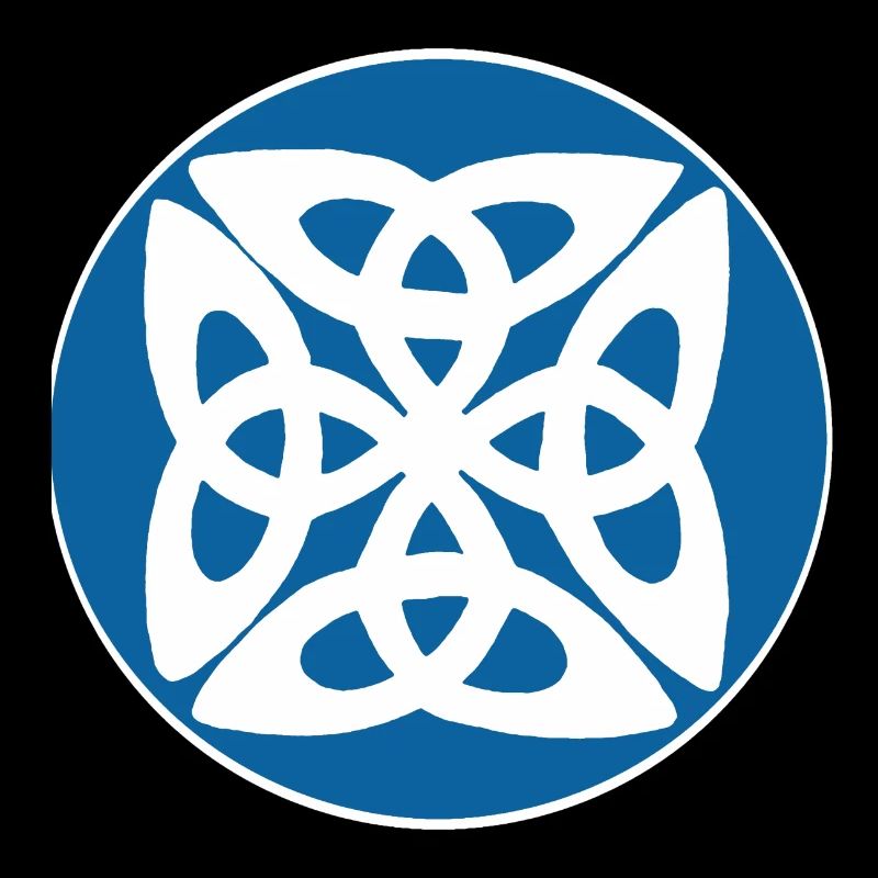 Symbole celte bleu