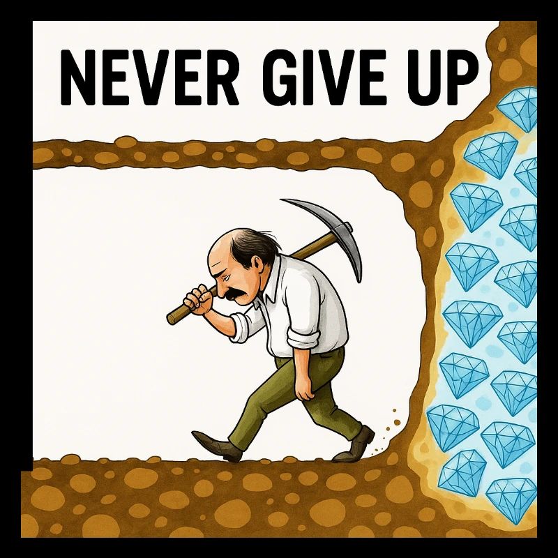 Never quit