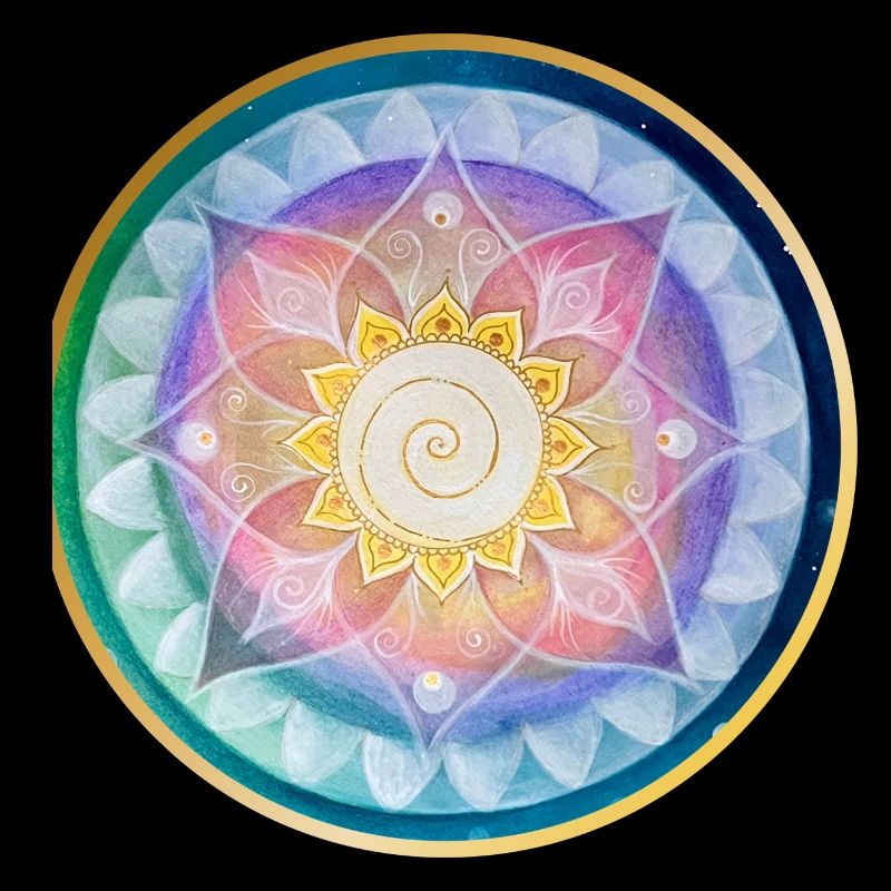 Harmonisches Mandala Meditations design
