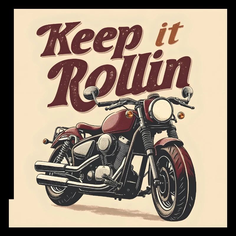 Keep it Rollin’ – Minimalist Typography