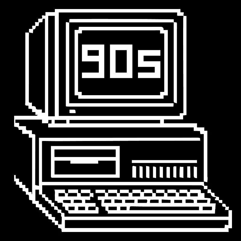 Retro 90s Console Pixel Art