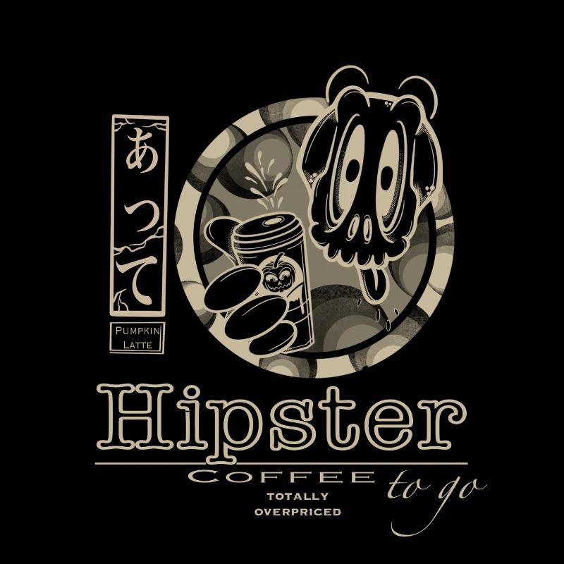 Café hipster à emporter