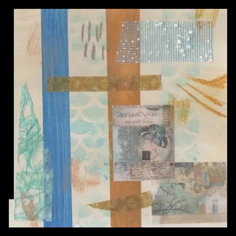 Abstract collage
