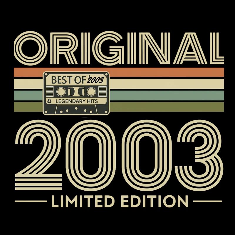 Original 2003 Édition limitée Retro