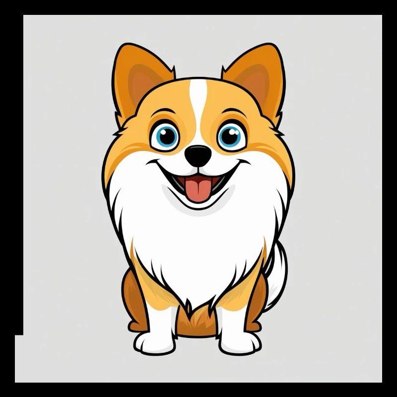 Dessin animé de chien