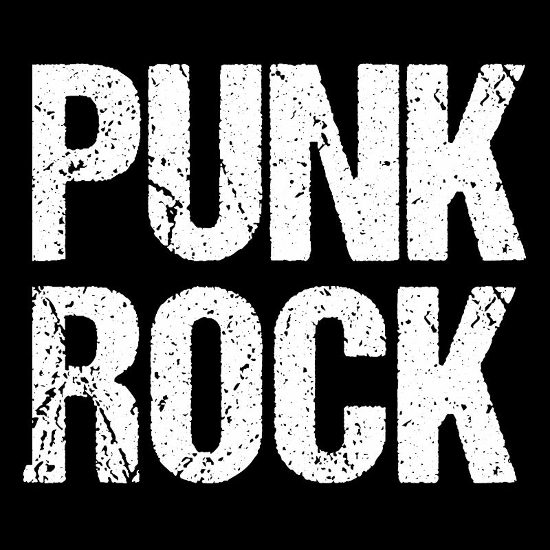 Punkrock Distressed Typografie