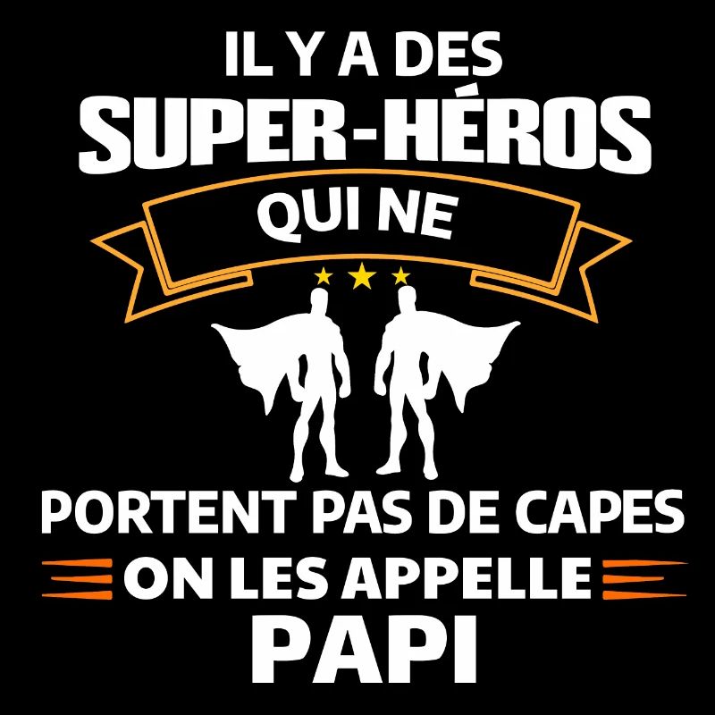 Super-Héros Papi Cadenas d'Amour