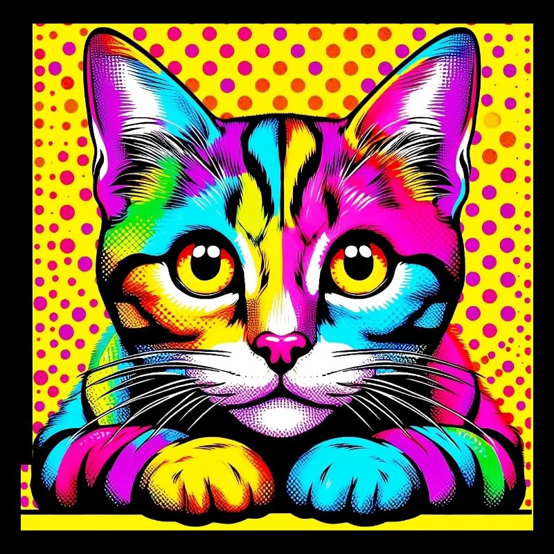 Chat Pop Art