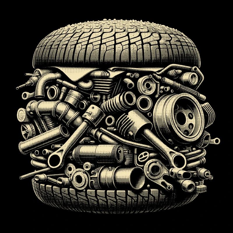 Mechanical Junk Vintage Design