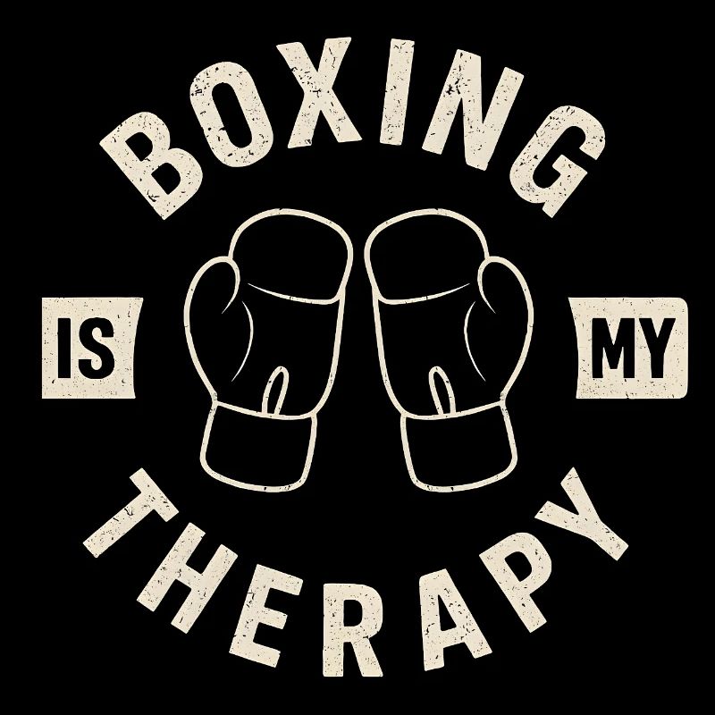 Conception rétro des gants de boxe pour la thérapie de boxe