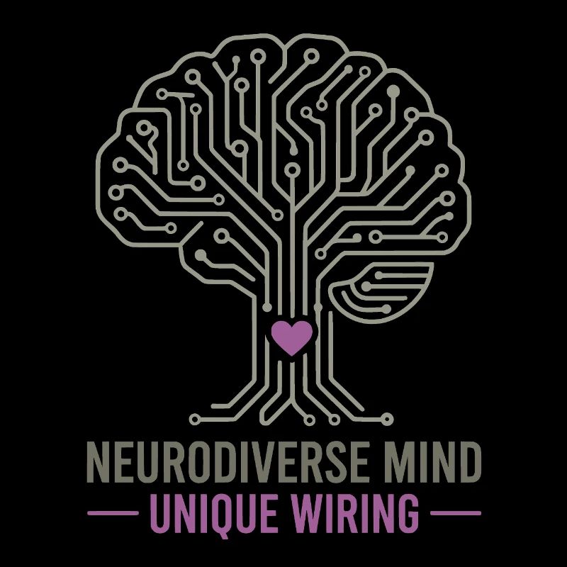 NEURODIVERSER GEIST Einzigartiges Verdrahtungsbewusstsein