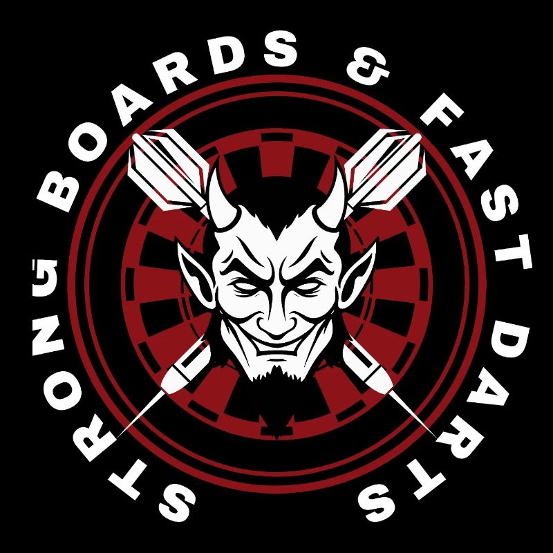 DARTS, DARTBOARD AND DEVIL 