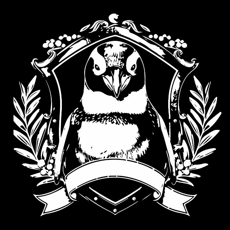 Pinguin Wappen Crest