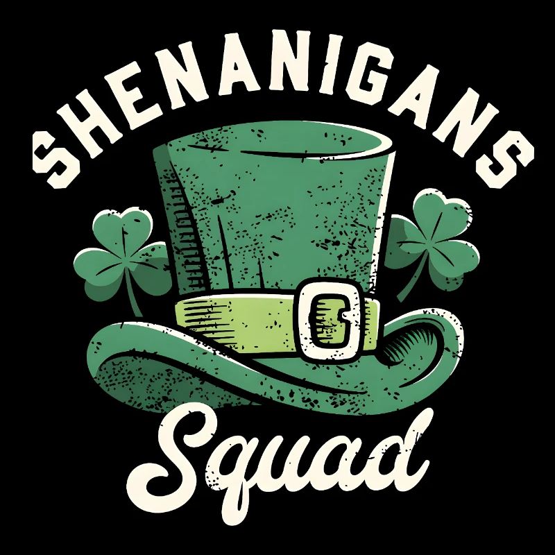 Shenanigans Squad St Patricks Day Green Hat