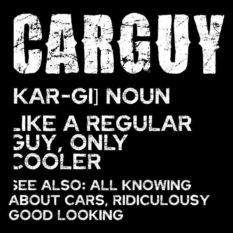 CarGuy Distressed Typography