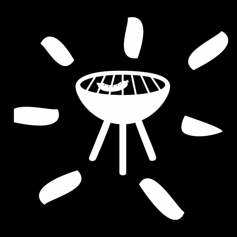 Grill Rays Grillades Chilling Camping Comic Fan