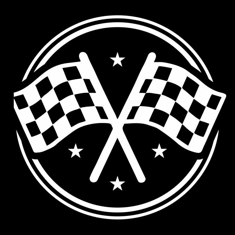 Drapeau de course à damier