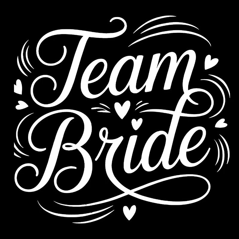 Team Bride Script Motiv