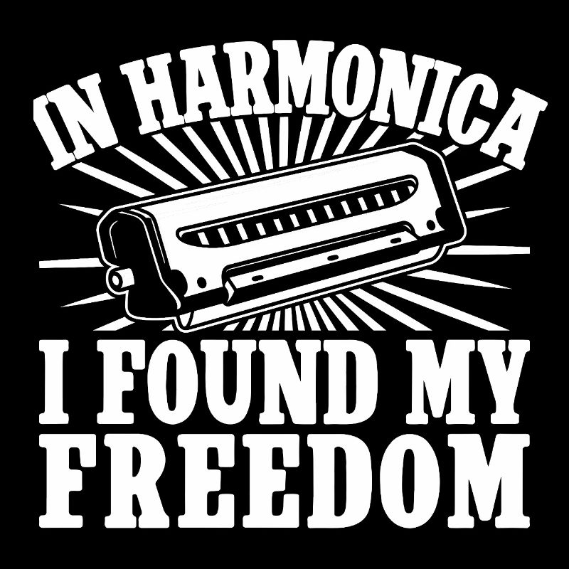 Harmonica Musican Found My Freedom Harmonica