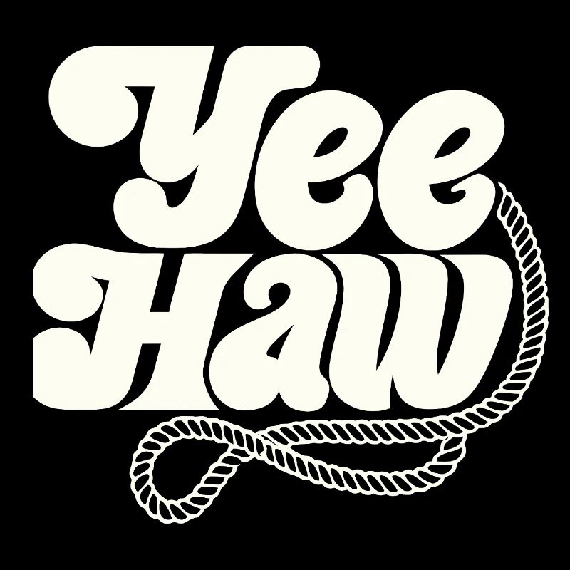YEE HAW Cowboy Lasso