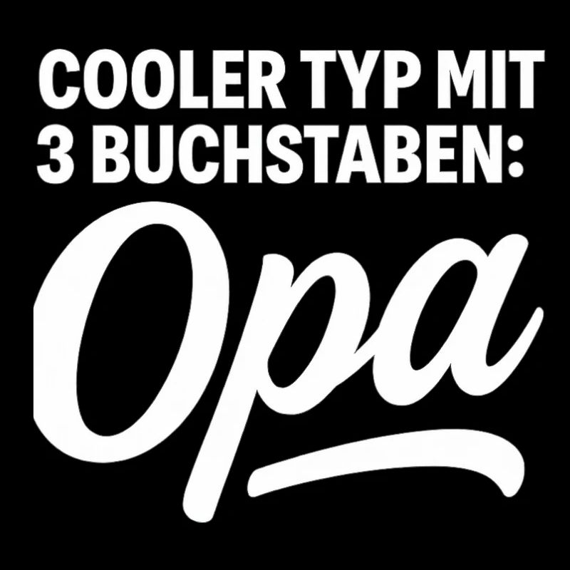 Cool guy with 3 letters: OPA