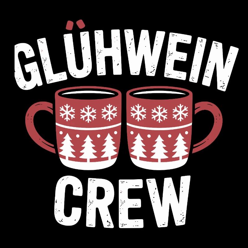 Équipe du vin chaud Marché de Noël joyeux