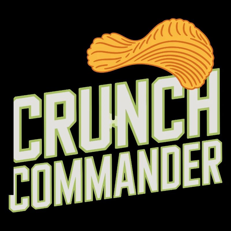  Crunch Commander Knabber Chips Fan Snack