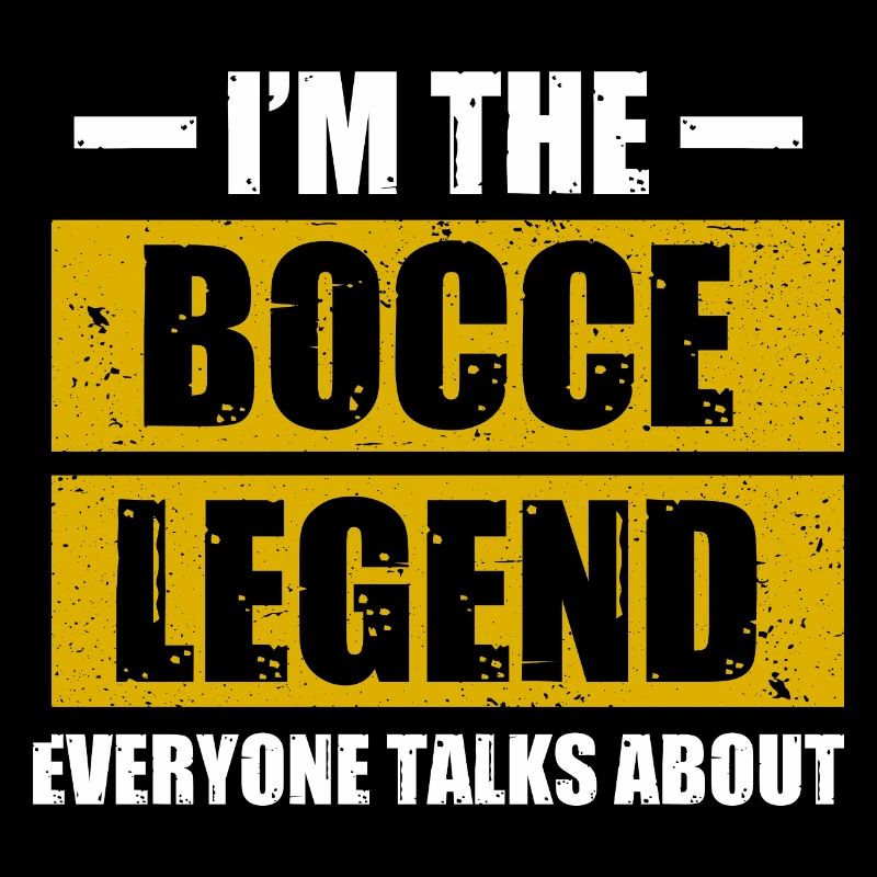 Bocce legend Petanque Boule player