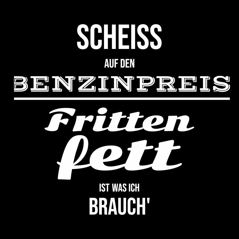 Ich brauch Frittenfett Design Geschenk