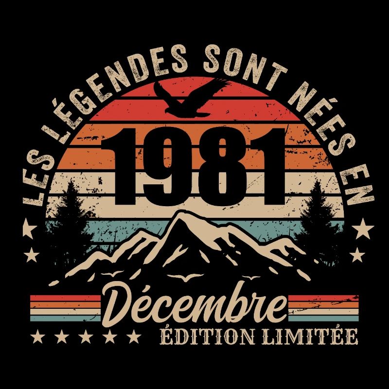 Rétro Décembre 1981 - Cadeau 44 Ans
