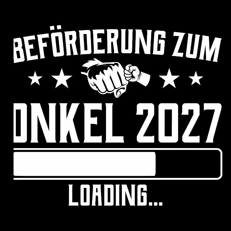 Onkel 2027 Beförderung Schwangerschaft Geschenk