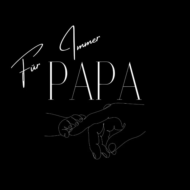 Für immer Papa - Frontdruck
