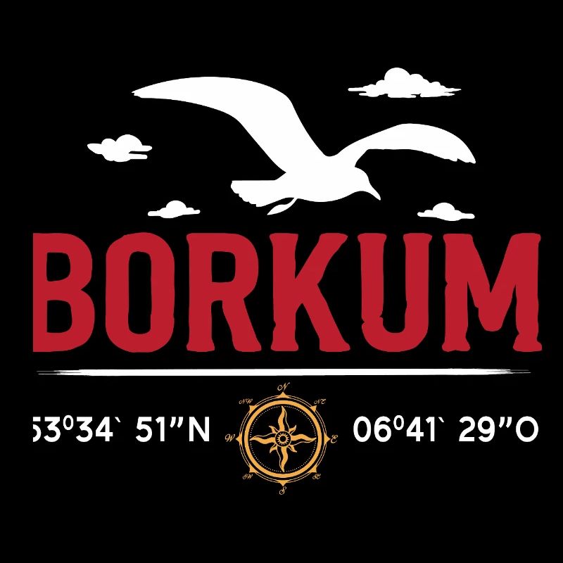 Vacances Mer du Nord ÎLE BORKUM Borkumer Drôle
