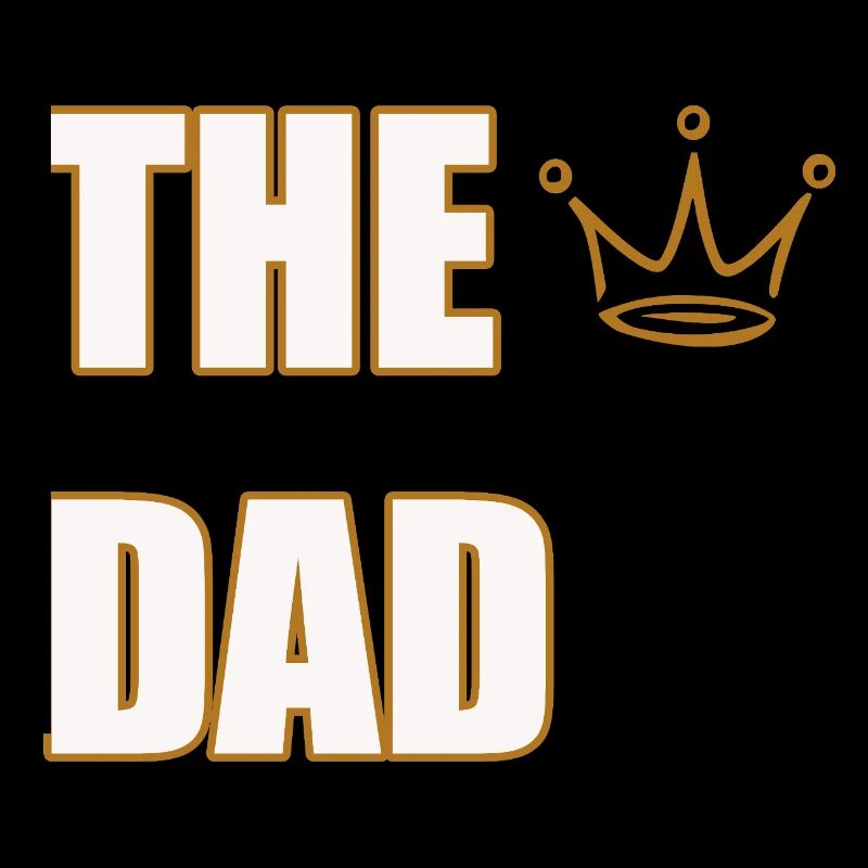 THE DAD – Bold & Classic Father Statement Design