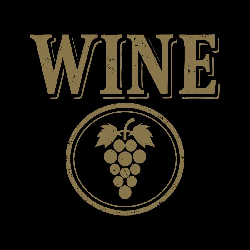 WINE Trauben Emblem