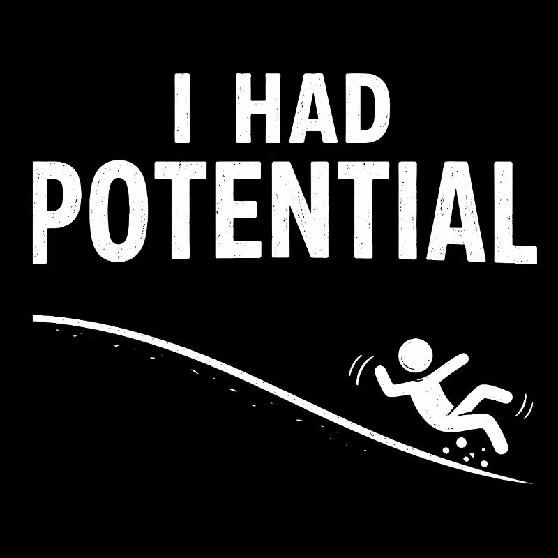 J’avais du potentiel – humour de diapositives
