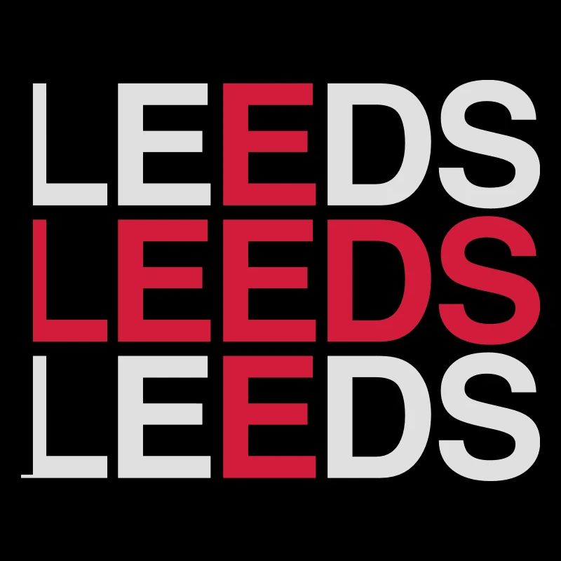 Drapeau de l’Union Jack de l’Angleterre de LEEDS