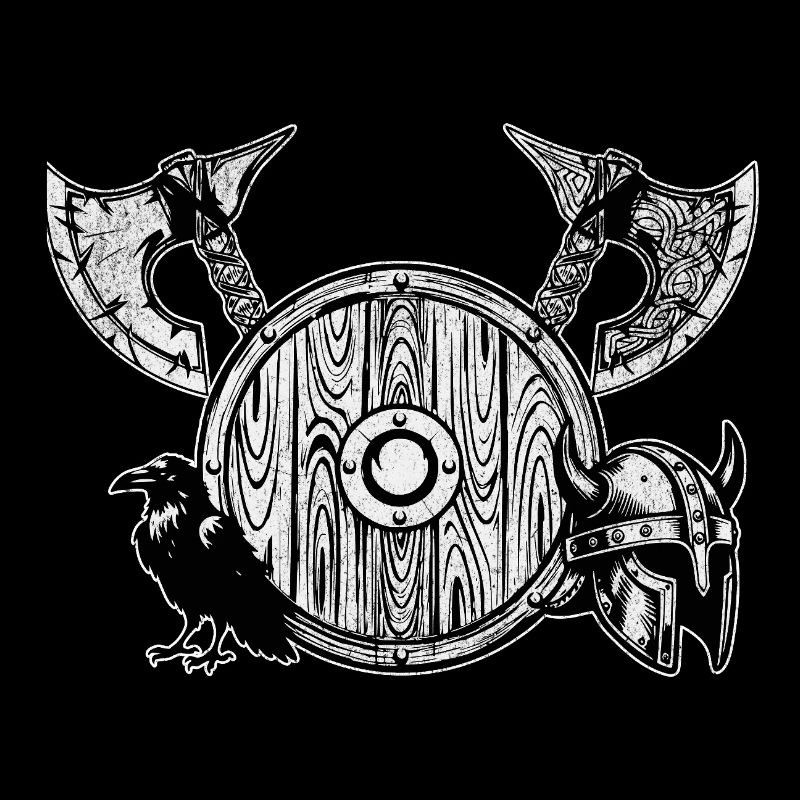 Nordic Axe and Shield