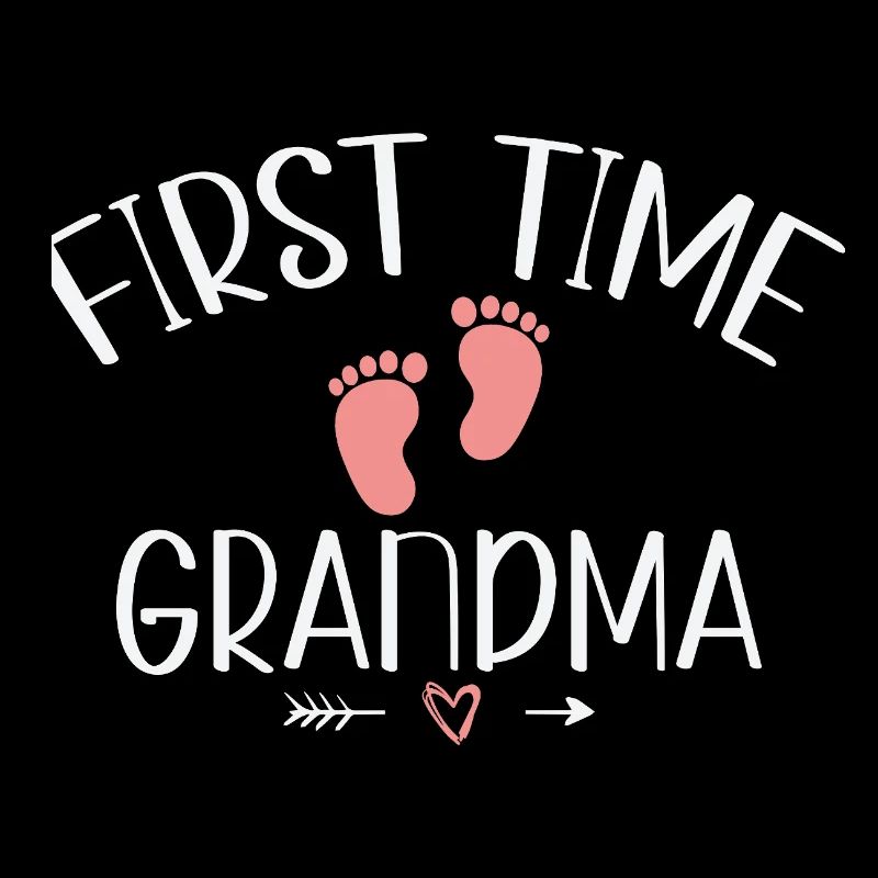 Zum ersten Mal Oma werdende Großmutter