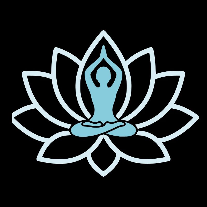 Chakra de Fleurs de Lotus Colorées