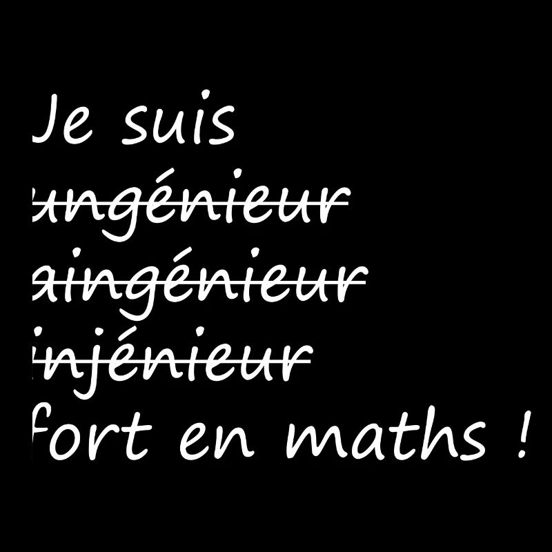 Je suis fort en maths !