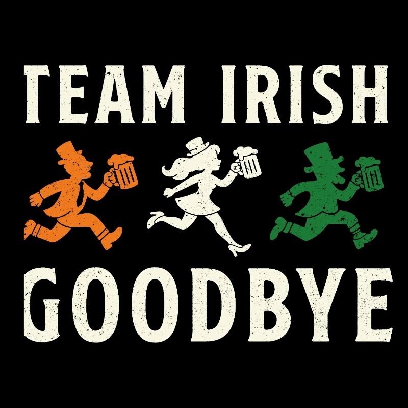 Team Irish Abschied St. Patrick's Day