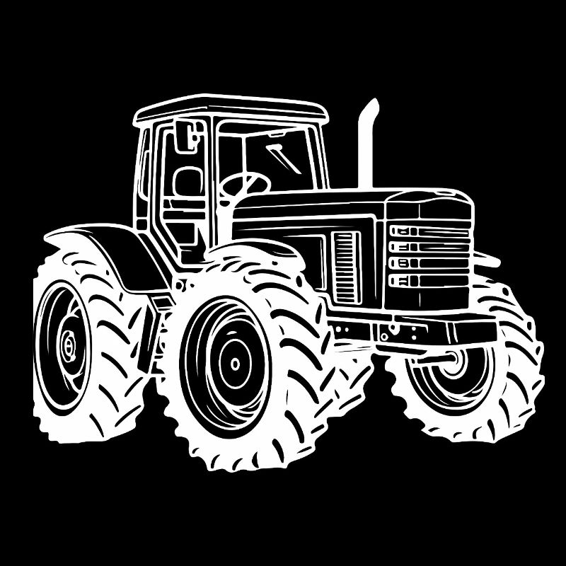 Traktor Symbol Bauer
