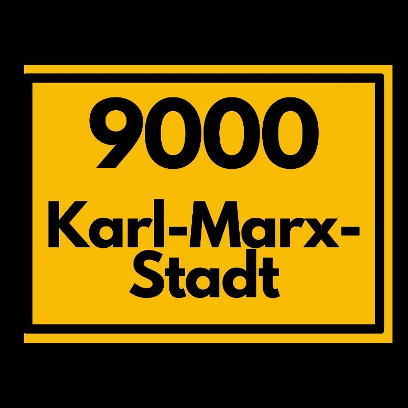 OLD POSTCODE POSTCODE RETRO 9000 KARL-MARX-STADT