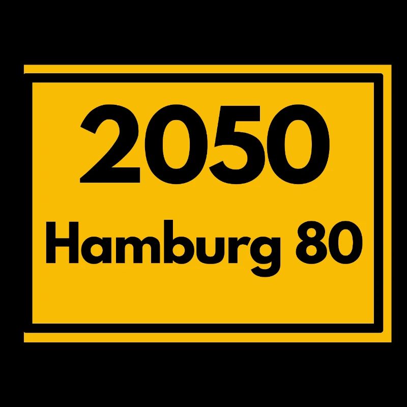 ANCIEN CODE POSTAL RETRO 2050 HAMBOURG 80 - ELBE