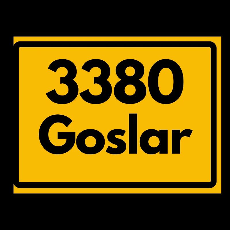 OLD POSTCODE ZIP CODE RETRO 3380 GOSLAR KAISERPFAL