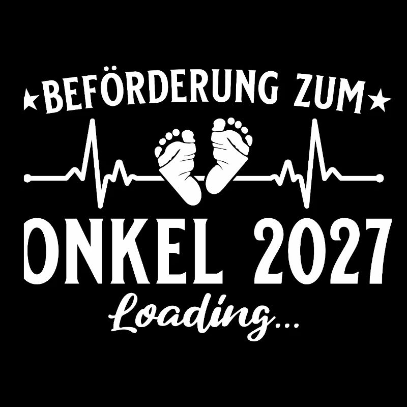 Beförderung zum Onkel 2027 Loading Geschenk